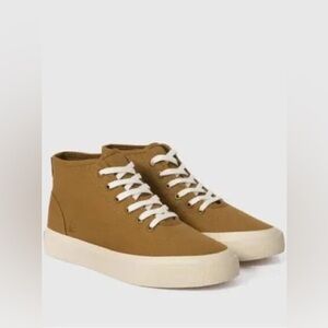 Everlane Mustard Yellow Canvas Forever Sneaker, Size (US 7W/5.5M)